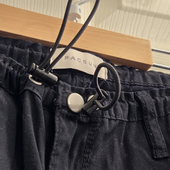 PacSun Baggy Cargo Pants, Black, Small - Picture 3 of 7